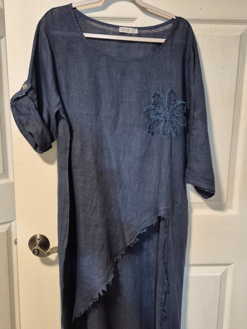 LINO - LONG TUNIC TOPPER - ONE SIZE. Fits to size 14/16. Worn once